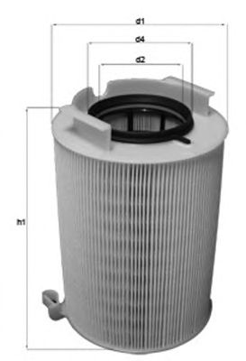 MAGNETI MARELLI 154066714320 -  Воздушный фильтр